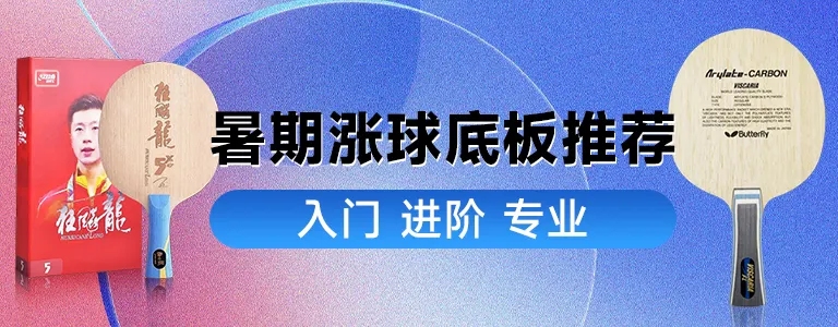“暑”你最能乒！暑期涨球（入门、进阶、专业）底板推荐！