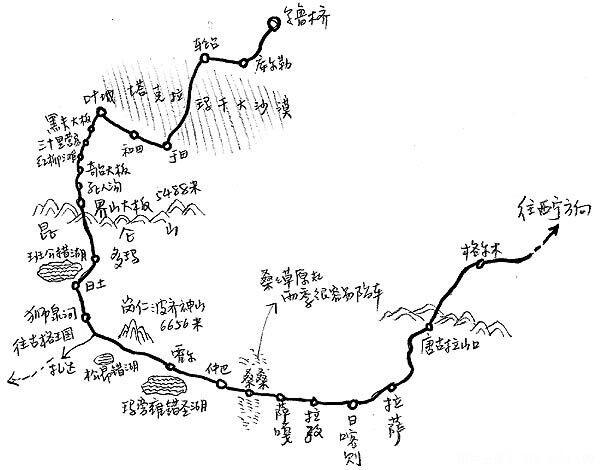 对一般旅游者而言,青藏线也就是指从青海的格尔木到拉萨的1165公里的