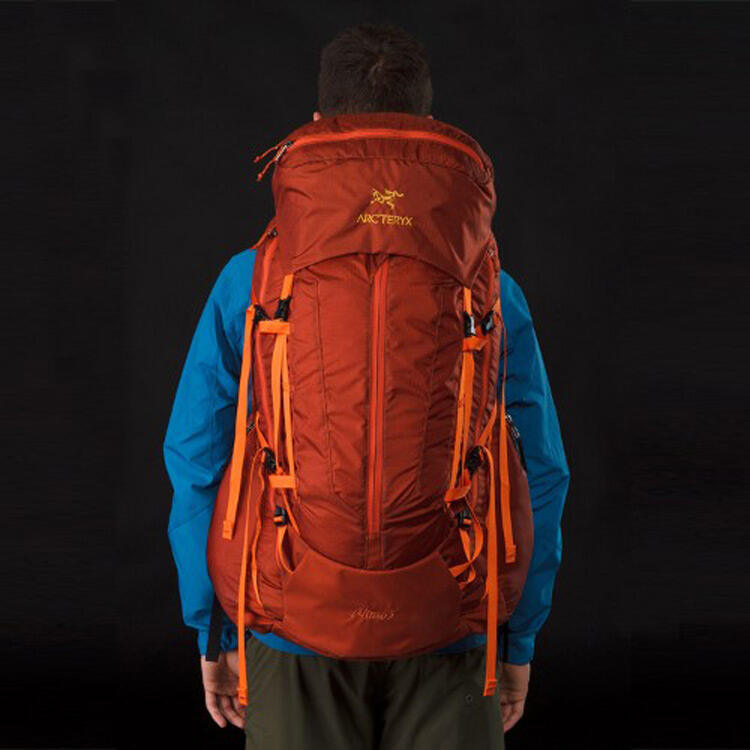 始祖鸟arcteryx altra65大型徒步登山包 铁锈红色