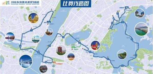 2018武汉马拉松人数、2018武汉马拉松线路图及比赛时间表