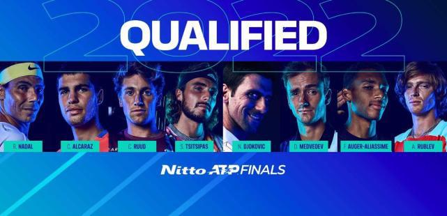 最后两席确定，ATP总决赛8强名单确定，纳德领衔冲击高额奖金