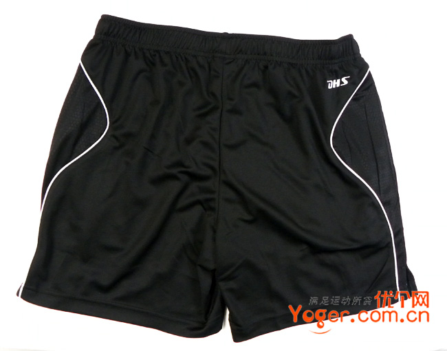 李宁乒乓球运动短裤AAPE053-2 黑色男款比赛短裤