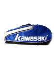 Kawasaki川崎 096六支装网羽包蓝黑款式，超大超实惠