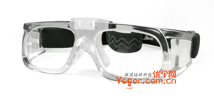 邦士度BASTO 篮球眼镜/运动近视眼镜 BL004透明 窄脸型（运动不再受伤）