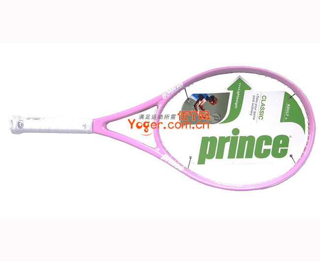 Prince王子 Classic Lite Ti MP网球拍（7T07Q），高性价比粉色女士网拍