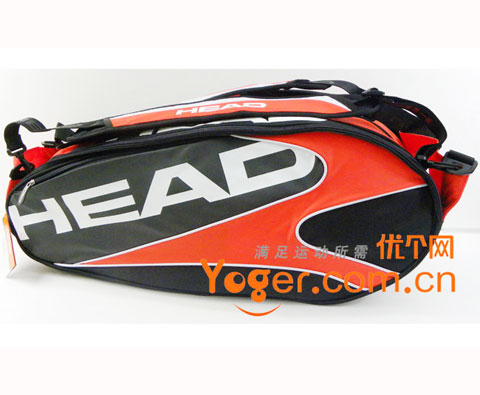 HEAD海德RADICAL supercombj黑橙九支装网球包283430