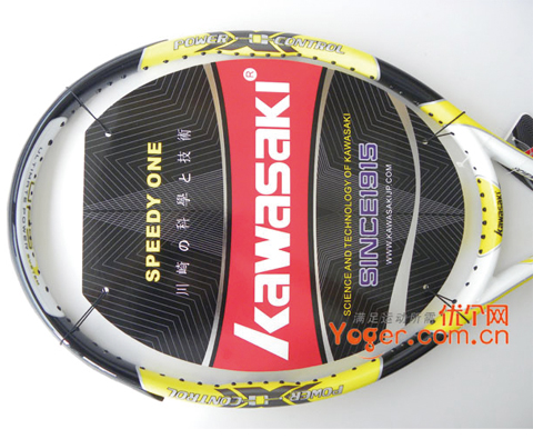 Kawasaki川崎 尖峰550网球拍（Sharp550），技术型打法的实惠选择