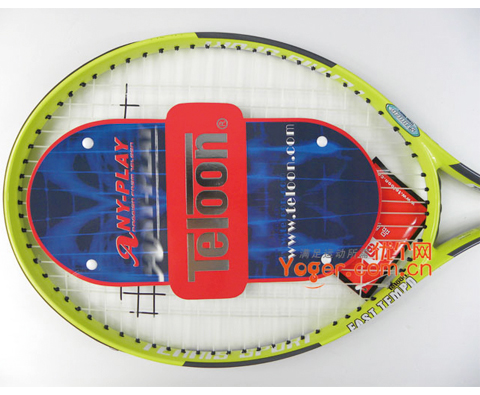 Teloon天龙 7801网球拍，最便宜的网拍黄色款