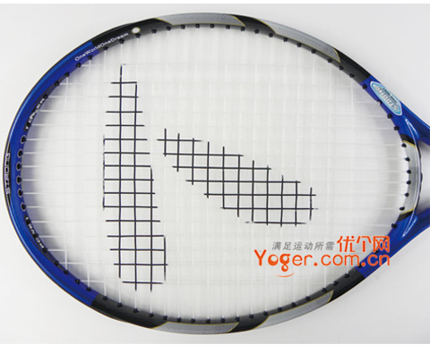 Teloon天龙 FireFlowler 3网球拍，经典入门网拍蓝色款