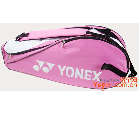 YONEX尤尼克斯7926EX羽毛球包粉色款，6支装双肩包，09新款