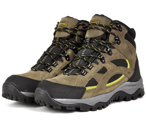户外特工Hotpotato HP6016 橄榄色防水登山徒步鞋中性款 时尚与功能的完美结合