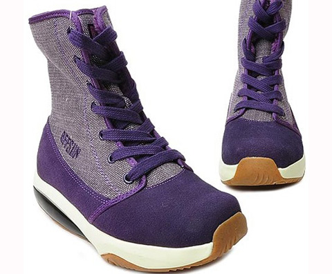 OFFSUN健体鞋OF005-1212健体棉靴，温暖的紫色诱惑