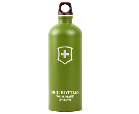 希格SIGG 8325.70 磨砂绿标(军绿) 1000ml水瓶