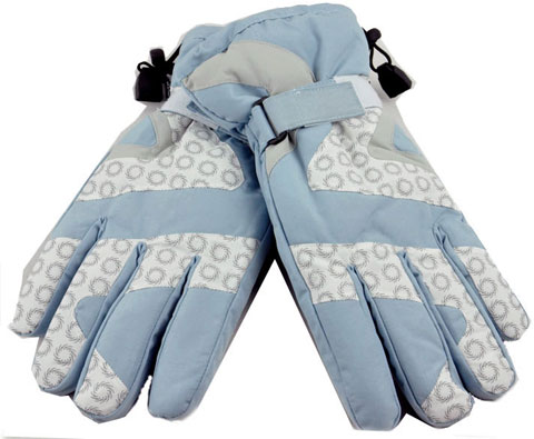 SAMII捷克沙米 SM-11S004 浅蓝色双层防风保暖手套