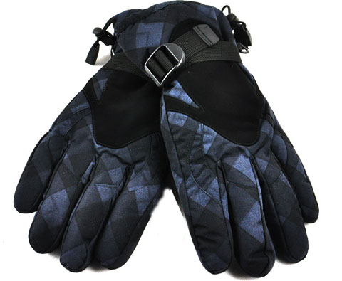 SAMII捷克沙米 SM-11S003 藏蓝色双层防风保暖手套