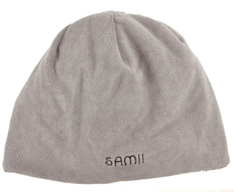 Samii捷克沙米 SM-11Z008 灰色摇粒绒双层保暖帽