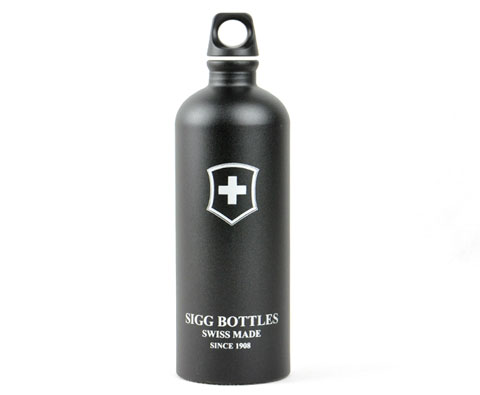 希格SIGG 8325.60 磨砂黑标 1000ml水瓶