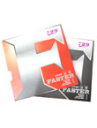友谊729 FASTER (正手推荐+反手推荐）两片套胶套装