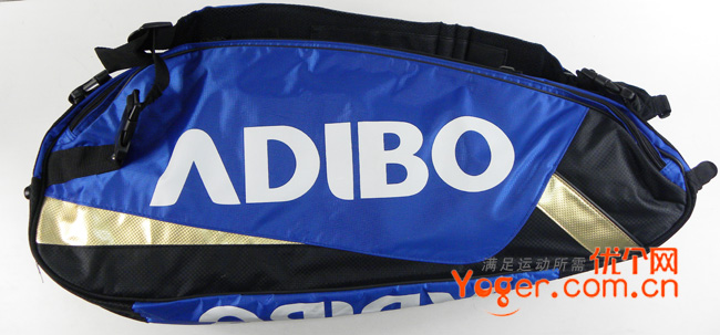 ADIBO艾迪宝B850-06六支装羽毛球包（蓝色款，优个网强烈推荐款）