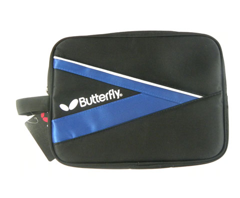 Butterfly蝴蝶TBC-3001方形双层拍套 蓝色款
