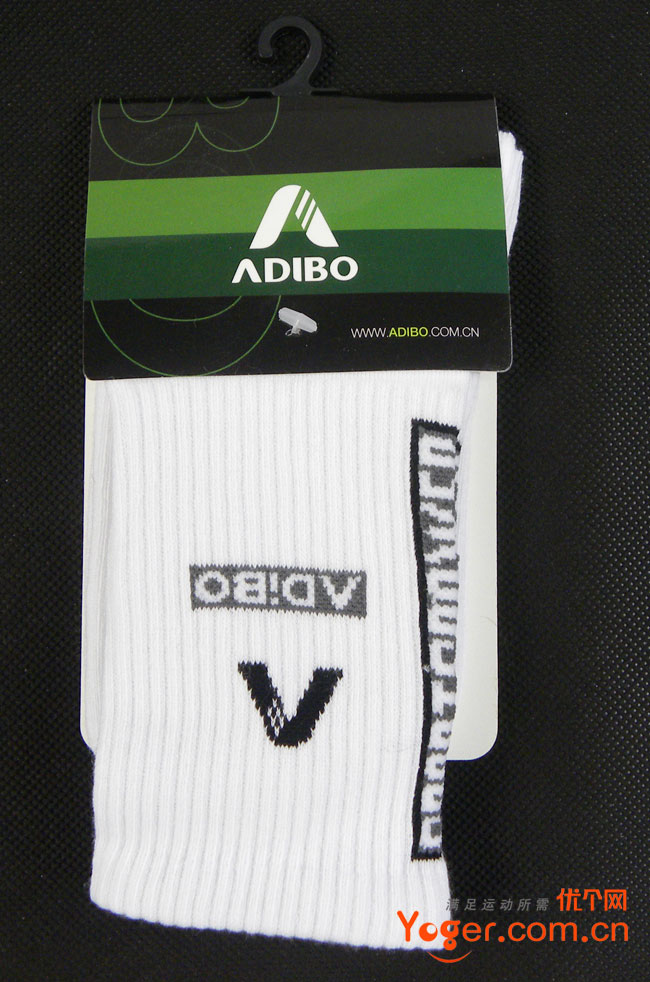 ADIBO艾迪宝HA-03男款羽毛球袜  5双装（上薄下厚）