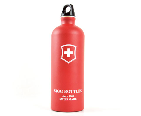 希格SIGG 8325.40 磨砂红标 1000ml水瓶