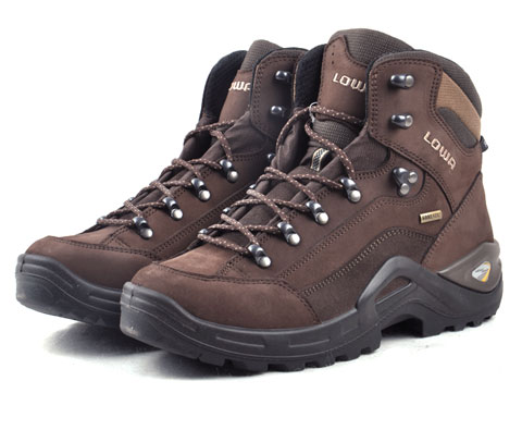 LOWA RENEGADE II GTX LAT12506男式中帮徒步鞋 咖啡色/棕色