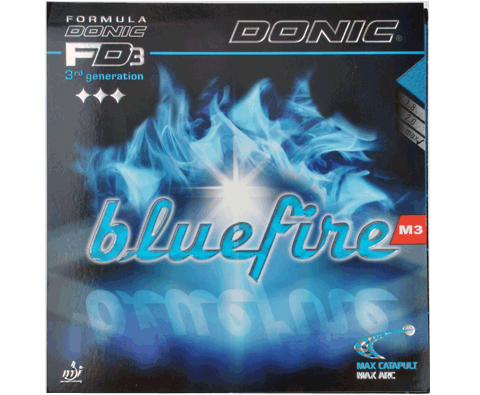 多尼克 蓝火M3 Donic Bluefire M3（12093）（蛋糕海绵，挑战速度旋转的极限）