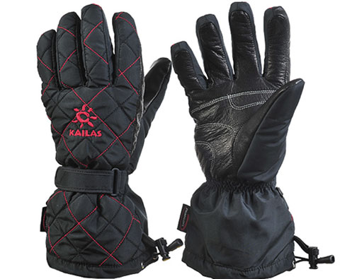 凯乐石KAILAS KG830132 男款滑雪防风手套 黑色 将温度锁在手上