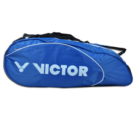 VICTOR胜利BR255F六支装羽毛球包（简洁大方，功能齐备，蓝色款）