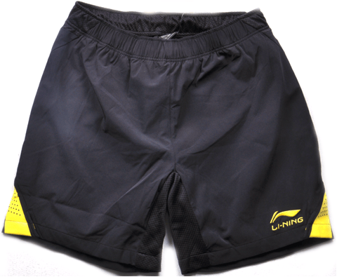 李宁 AKSG017-1 男款运动短裤（2012年新款，国羽全英公开赛短裤）