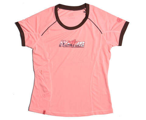 凯乐石Kailas KG72298 粉红色女款功能T恤