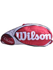 Wilson维尔胜 （844206）6支装 红白 网球包Tour Red