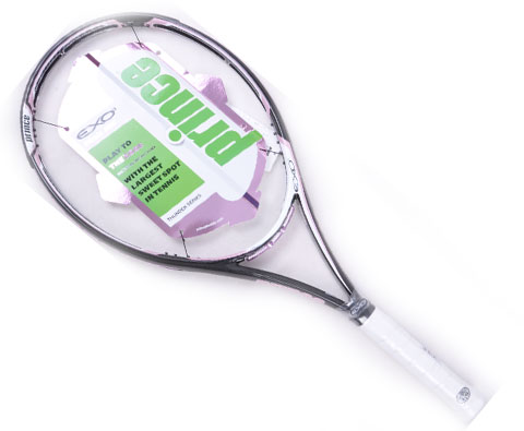 Prince王子 7T12S EXO3 PINK 105网球拍，入门选手的全面用拍