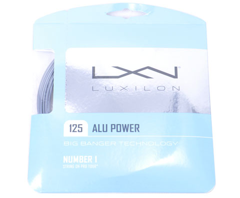 Luxilon力士浪 (Z9951) Alu Power 1.25 silver 网球线