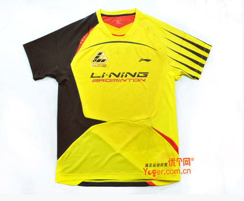 李宁ATSG027-1男款羽毛球T恤（国羽汤尤杯新战衣，顶级品质）