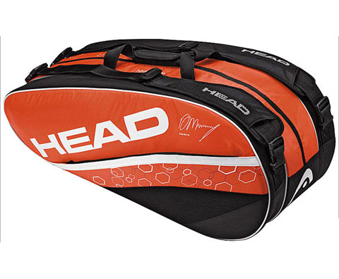 HEAD海德 ( 283192 ) Murray 网球包 6只装 2012款穆雷签名版