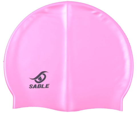 黑貂 SABLE SCS硅胶泳帽 粉红色