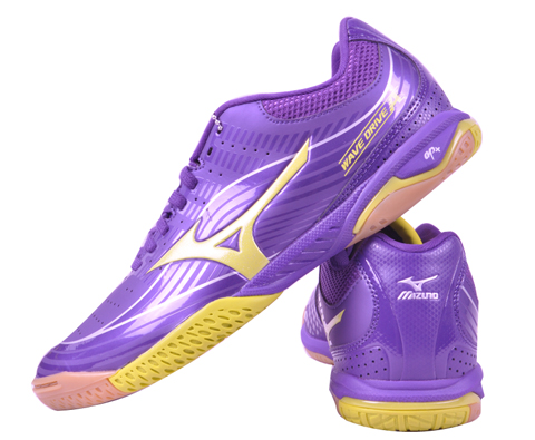 美津浓MIZUNO 18KM20068 超轻乒乓球鞋 紫色 2012国家队装备