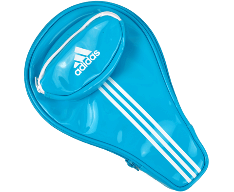 adidas阿迪达斯 AGF-10830 乒乓球包-亮皮葫芦拍套 蓝色款