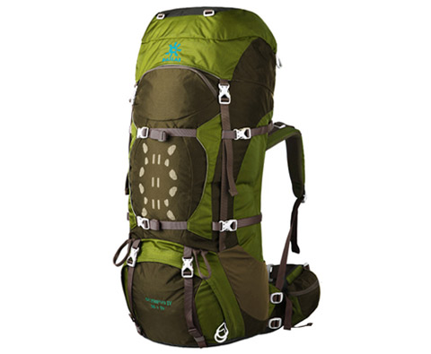 凯乐石 KA20002奥林匹斯Ⅳ55+10L苔藓绿专业登山包,背包中的iphone