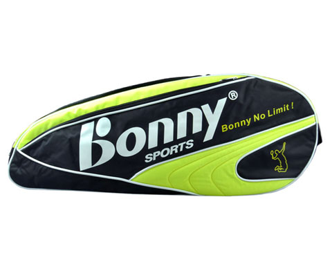 Bonny波力SS001(B)六支装羽毛球包（淳朴的质地，厚实的体验）