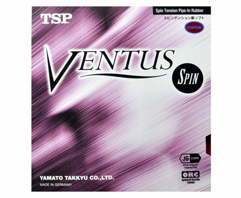 大和TSP Ventus Spin TSP 正品旋转型内能反胶套胶20431