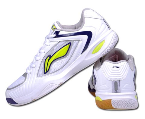 李宁AYAH007-1男款羽毛球鞋（2013全英赛，于洋战靴，王者之师的选择）