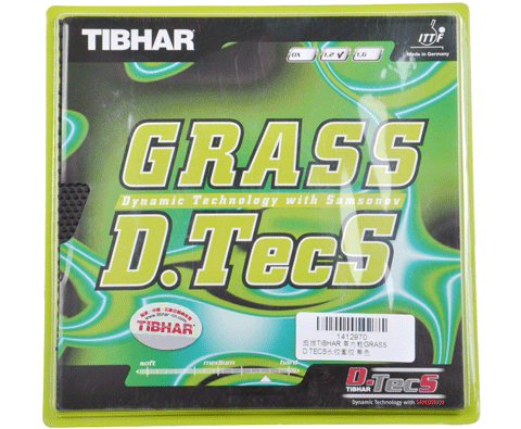 挺拔TIBHAR 草内能GRASS D.TECS长胶套胶（软弹颗粒 诡异多变）