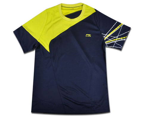 李宁ATSE365-1男款羽毛球短袖T恤（低价风暴橙色警报！）