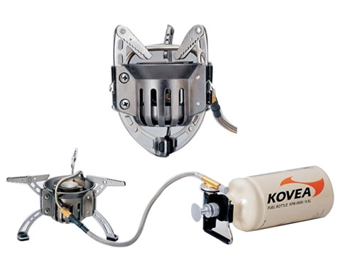 Kovea KB-0603 多功能油气两用炉(不用换气嘴) 防滚架专利设计方便安全