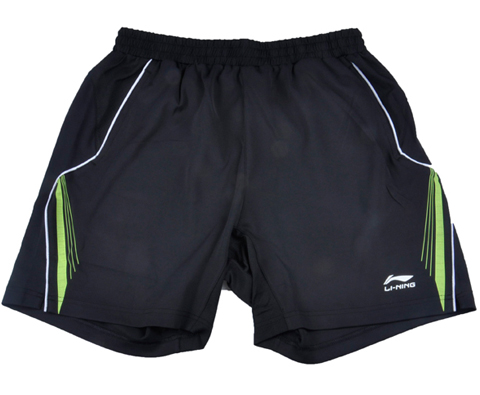 李宁AAPH397-2男款比赛短裤 （冲锋号角，绿色镭射，速干王者）