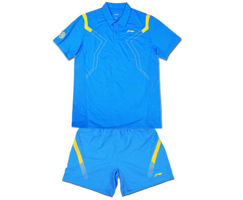 李宁男款羽毛球训练服套装（2013新款训练服！让训练充满乐趣！）