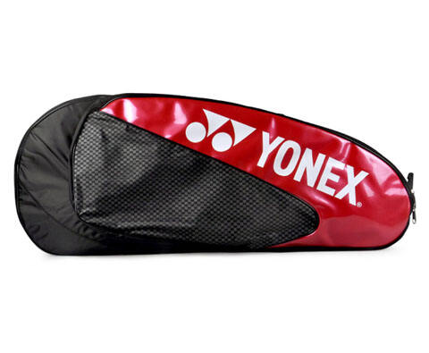 Yonex尤尼克斯BAG-5323EX三支装羽毛球包（性价比之王，红黑版）